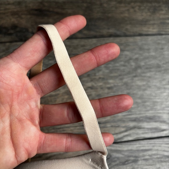 Soma Enbliss Wireless Comfort T Shirt Bra Pale Sand Beige Sz 34C - Picture 3 of 11